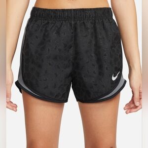 Nike XS Dri-FIT Tempo Leopard Print Running Shorts